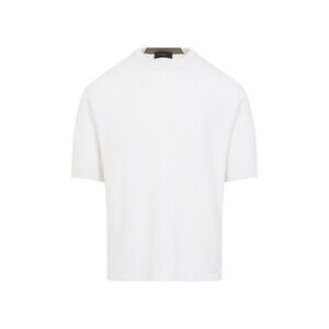 Sease Minimalist Virgin Wool T-Shirt With Subtle Ribbing - NWT